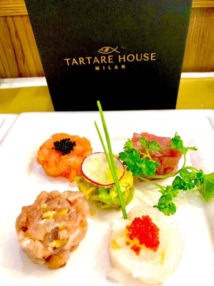 tartare di scampi